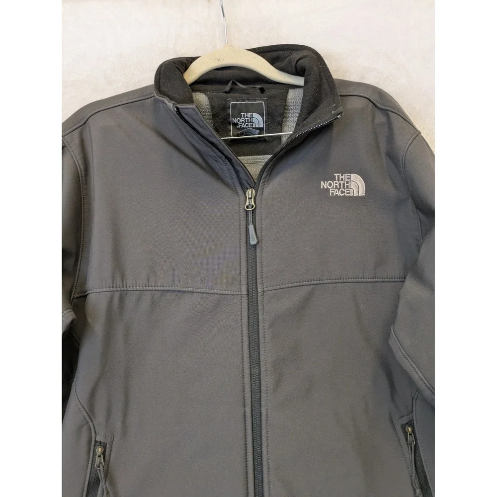 The North Face  Men's Size M Apex Bionic‎ Windstopper Softshell Jacket Gray
